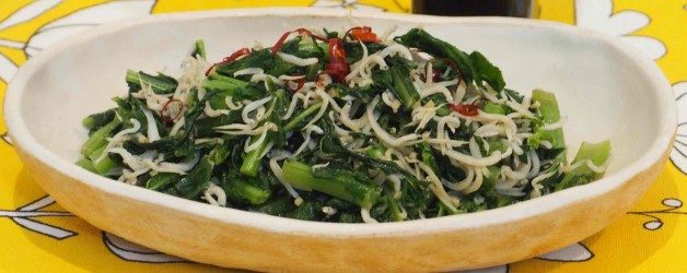旬の大根を使い切ろう！大根葉のしらす干し炒め　☆レシピ☆